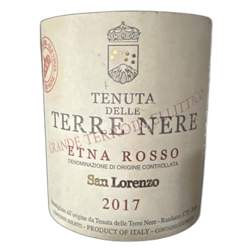 Sicilien Ikke specificeret Tenuta delle Terre Nere San Lorenzo 2017