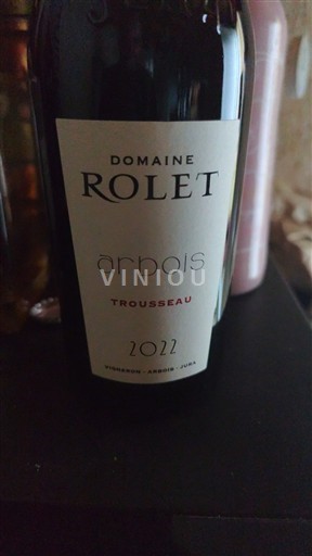 Jura Arbois Domaine Rolet Trousseau 2022