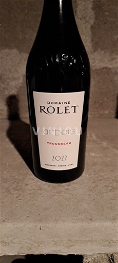 Jura Arbois Domaine Rolet Trousseau 2022