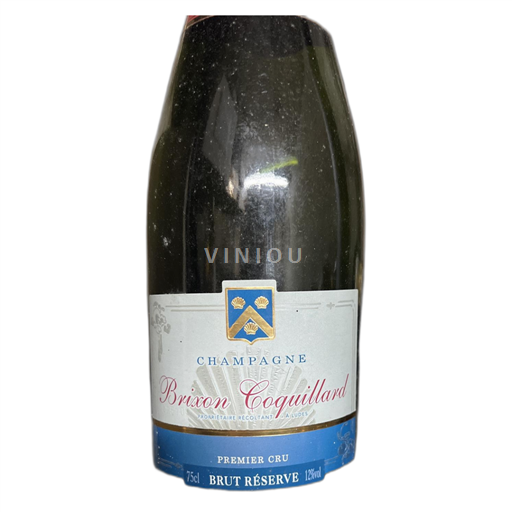 Champaña Champán Brixon Coquillard Brut Réserve premier cru Sin añada