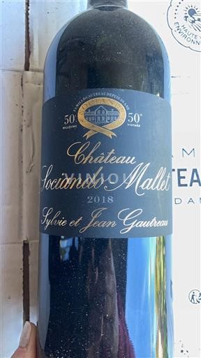 Bordeaux Haut-Médoc Château Sociando-Mallet 2018