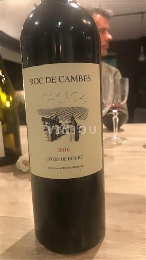 Burdeos Côtes-de-bourg Roc de Cambes 2016