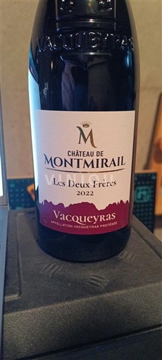 Rhône-dalen Vacqueyras Château de Montmirail Les Deux Frères 2022