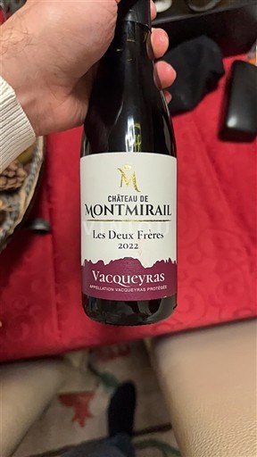 Vallée du Rhône Vacqueyras Château de Montmirail Les Deux Frères 2022