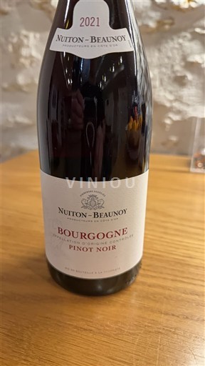 Burgundy Nuiton-Beaunoy 2021