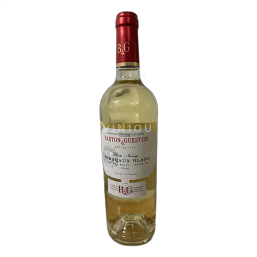 Bordeaux Bordeaux valkoviini Barton & Guestier Petite Nancy 2020