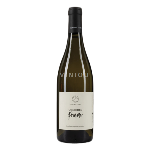 Vin Blanc sec Proème Vignoble Deleu 2022 France Vallée du Rhône Condrieu AOC