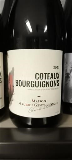 Borgoña Coteaux de Borgoña Maison Maurice Gentilhomme 2021