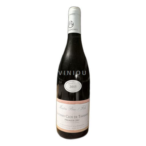 Burgund Santenay Mestre Père et Fils 1er cru Clos de Tavannes 2015