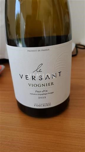 Languedoc và Roussillon Vùng đất Oc Les vignobles Foncalieu Le versant 2023