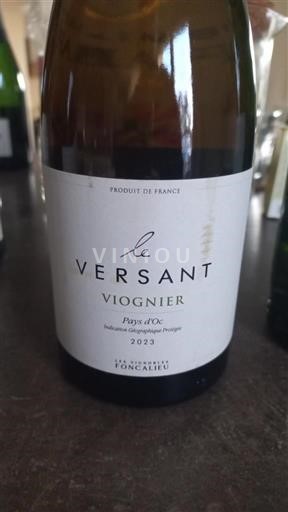 Languedoc ja Roussillon Pays d'Oc Les vignobles Foncalieu Le versant 2023