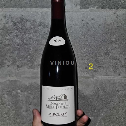 Burgundsko Mercurey Domaine Meix Foulot 2019