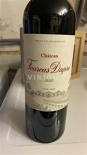 Bordeaux Listrac-Médoc Château Fourcas Dupré 2021