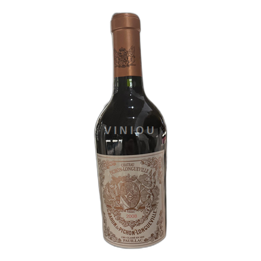 Bordeaux Pauillac Château Pichon Longueville Baron de Pichon-Longueville 2008