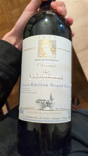 Bordoja Saint-Émilion Grand Cru Virginie de Valandraud 2017