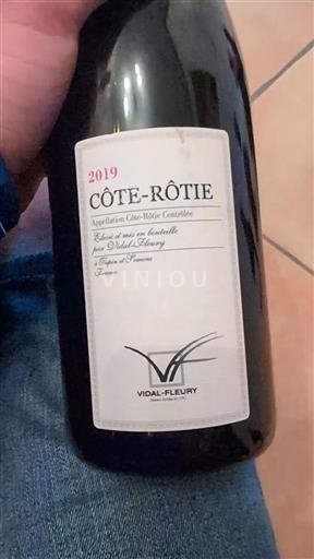 Thung lũng Rhône Côte-rôtie Vidal-Fleury 2019