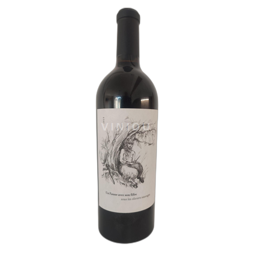 Linguadoca e Rossiglione Pirenei Orientali Domaine du Clos des Fées Un Faune avec son fifre sous les oliviers sauvages 2019