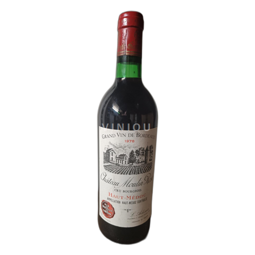 Bordeaux Haut-Médoc Château Moulin Rouge 1978