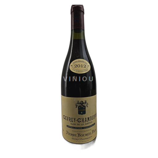 Bourgogne Gevrey-chambertin Pierre Bourée Fils Clos de la Justice 2012