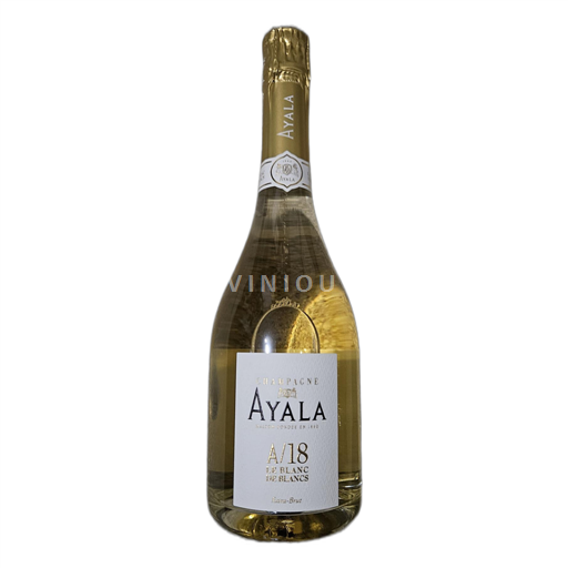 Champaña Champán Champagne Ayala Blanc de blanc Sin añada
