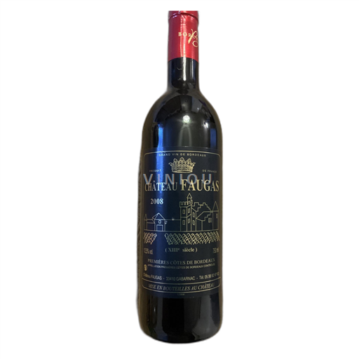 Burdeos Primeras Colinas de Burdeos Château Faugas 2008