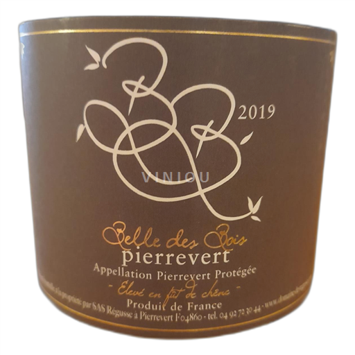 Rhônen laakso Pierrevert Domaine de Régusse 2019 2019