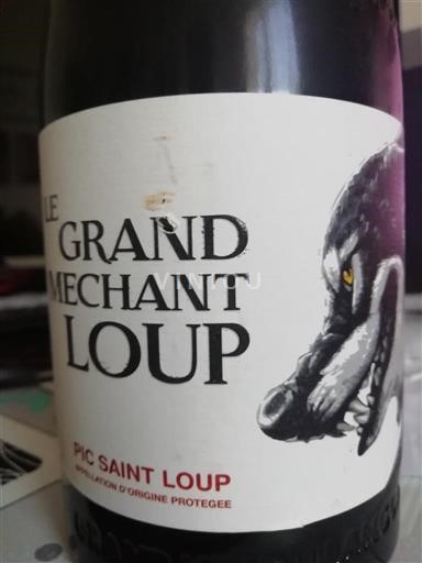 Languedoc Pic Saint-Loup Le grand méchant loup  2017