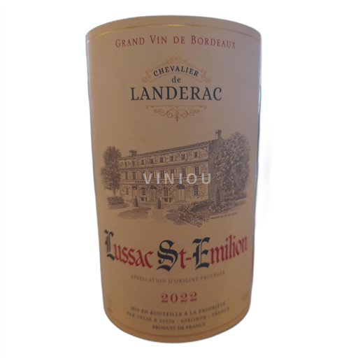 Bordeaux Lussac-saint-émilion Chevalier de Landerac 2022