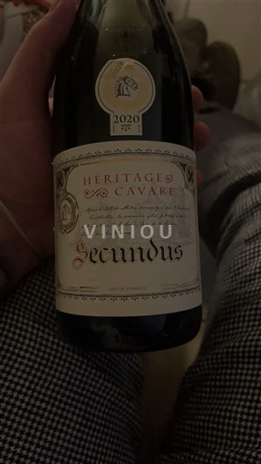 Valle del Ródano Côtes del Ródano HERITAGE CAVARE SECUNDUS 2020