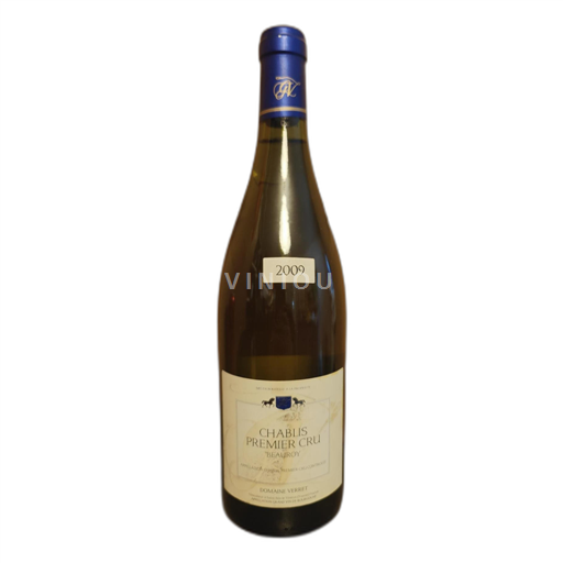 Bourgogne Chablis premier cru Domaine Verret Beauroy 2009