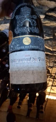 Thung lũng Rhône Châteauneuf-du-pape Cellier des Princes 2019