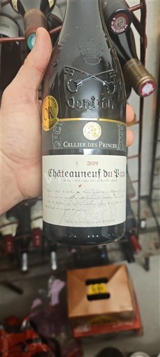 Rhônedalen Châteauneuf-du-Pape Cellier des Princes 2019