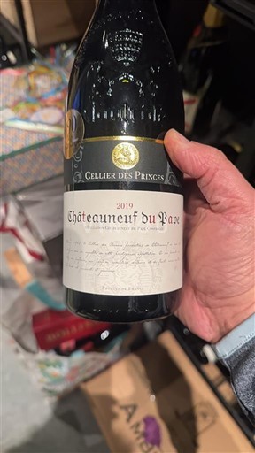 Thung lũng Rhône Châteauneuf-du-pape Cellier des Princes 2019