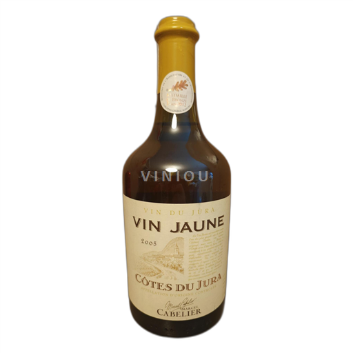 Vin Blanc sec Vin Jaune Marcel Cabelier 2005 France Jura Côtes-du-jura AOC