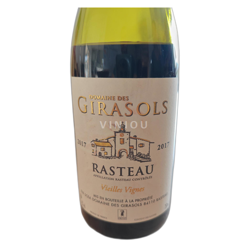 Rhône Valley Rasteau Domaine des Girasols Vieilles Vignes 2017