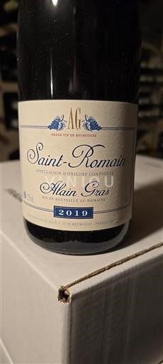 Borgogna Saint-Romain Alain Gras 2019