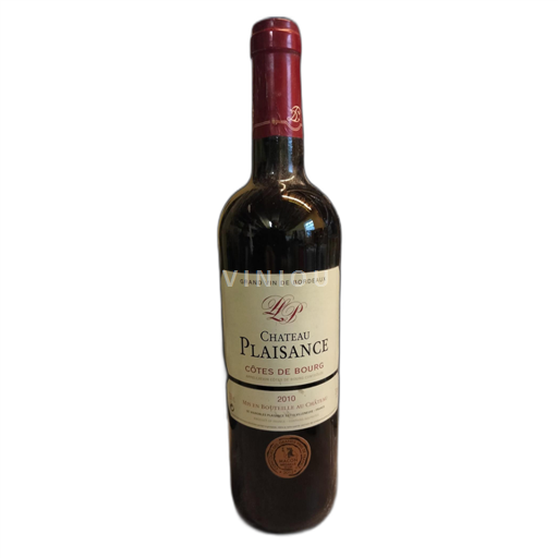 Burdeos Côtes-de-bourg Chateau Plaisance 2010