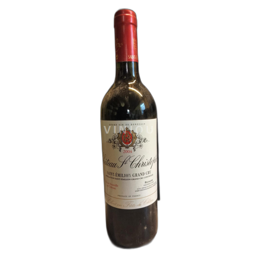 Bordeaux Saint-Émilion Grand Cru Château St. Christophe 2004