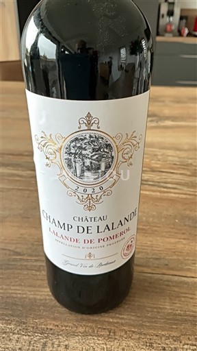 Bordeaux Lalande-de-Pomerol Château Champ de Lalande 2020
