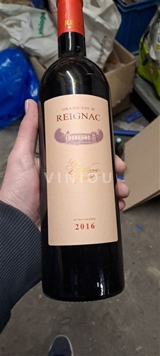 Bordeaux Bordeaux Supérieur Reignac Grand Vin de Reignac 2016