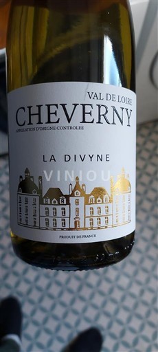 Vin Blanc sec La Divyne 2022 Frankrike Loiredalen Cheverny AOC
