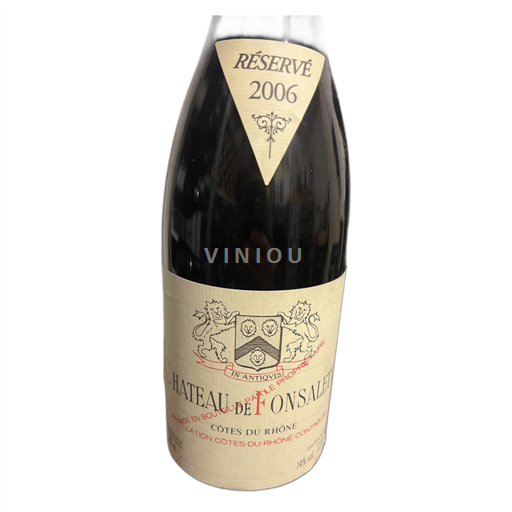 Valle del Rodano Côtes-du-Rhône Château de Fonsalette Réservé 2006