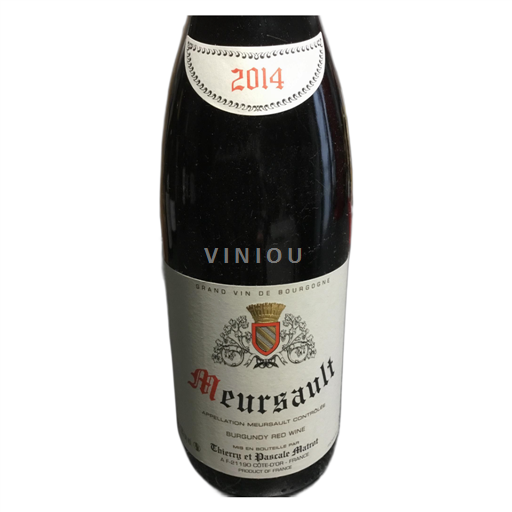 Burgund Meursault Thierry et Pascale Matrot 2014