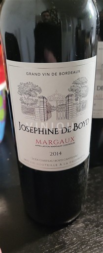 Burdeos Margaux Château Boyd Cantenac Josephine de Boyd 2014