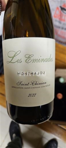 Languedoc Saint-Chinian Les Éminades Montmajou 2022