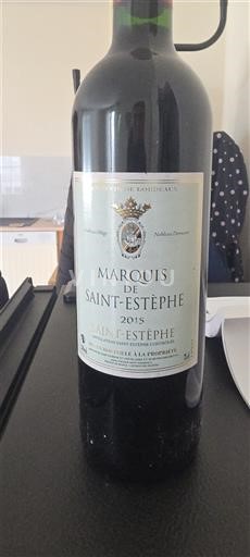Bordeaux Saint-Estèphe Marquis de Saint-Estephe 2015