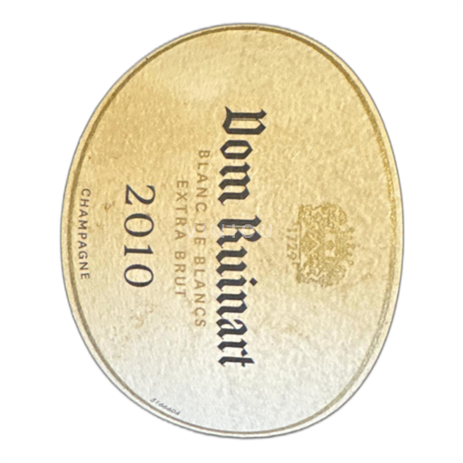 Champagne Dom Ruinart Blanc de Blancs Extra Brut 2010