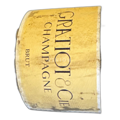 Champaña Champán Gratiot & Cie Brut Sin añada