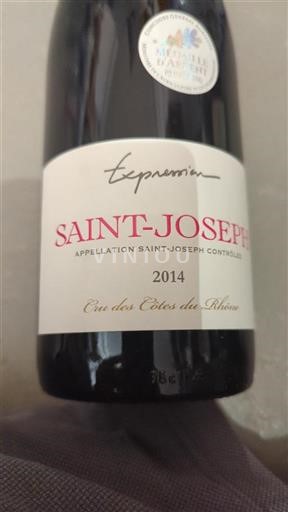 Rhônedalen Saint-Joseph Expression 2014