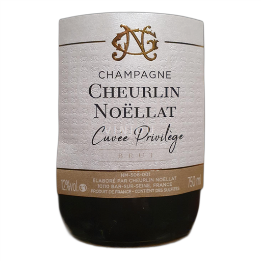 Champaña Champán Cheurlin Noëllat Privilège Sin añada